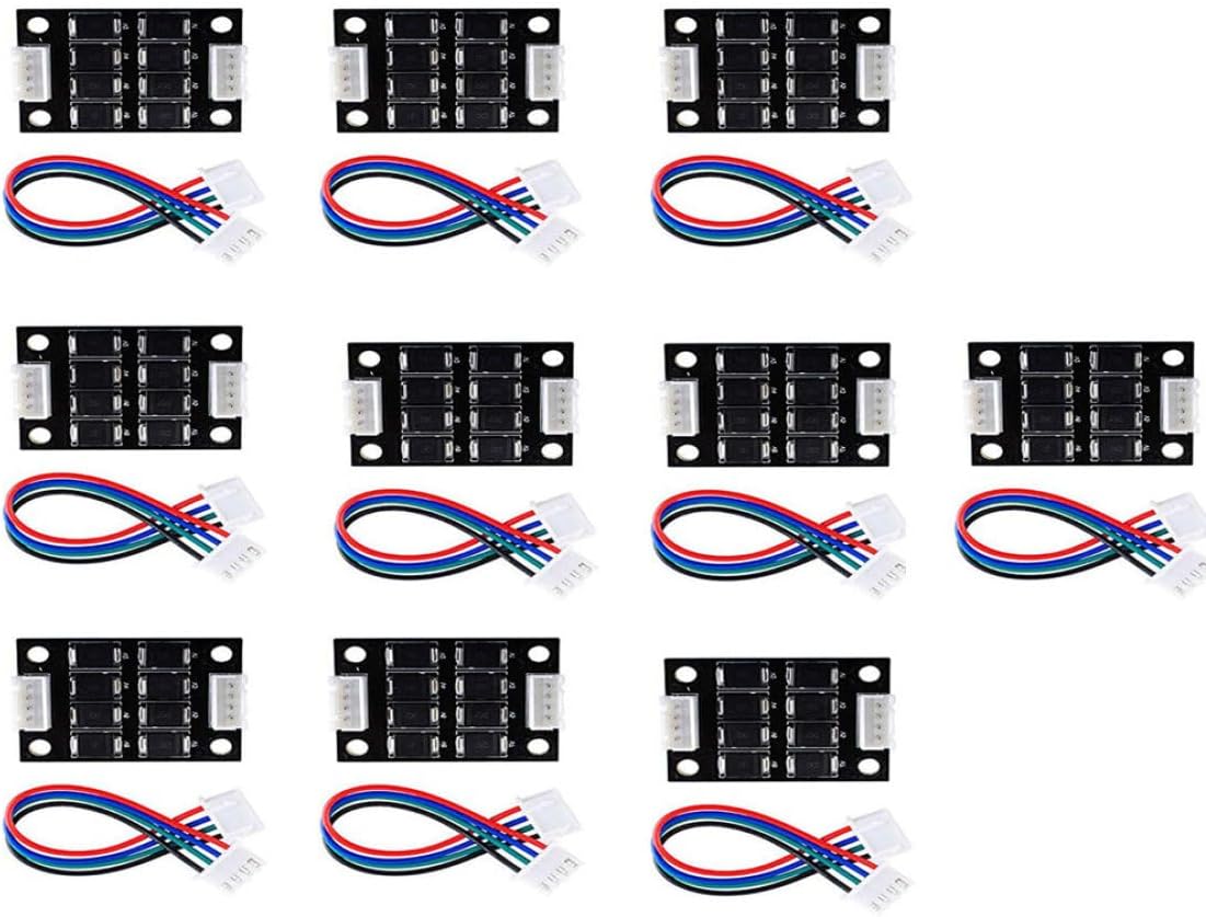3D Printer Stepper Motor Driver, TL Smoothers Kit Addon Module for 3D Pinter Pattern Elimination Motor Filter Drivers Controller 10PCS, Printer Driver