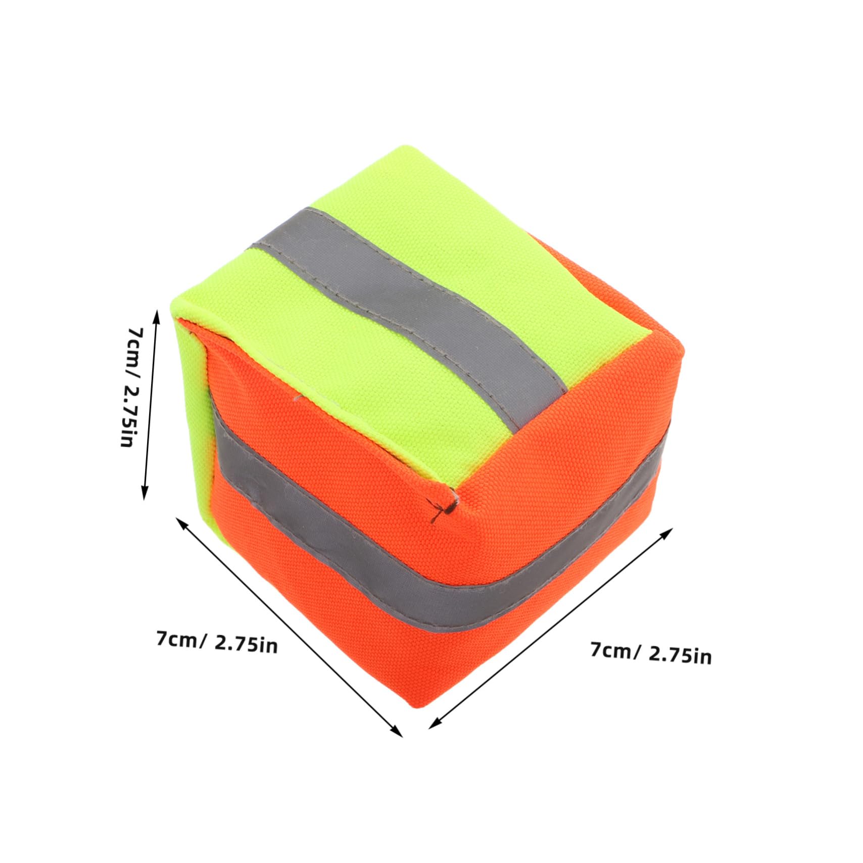 Totority Set of 5 Corn Hole Bean Bags Reflective Strips for Safety Outdoor Kids Toy Interactive Corn Bag Toss Games