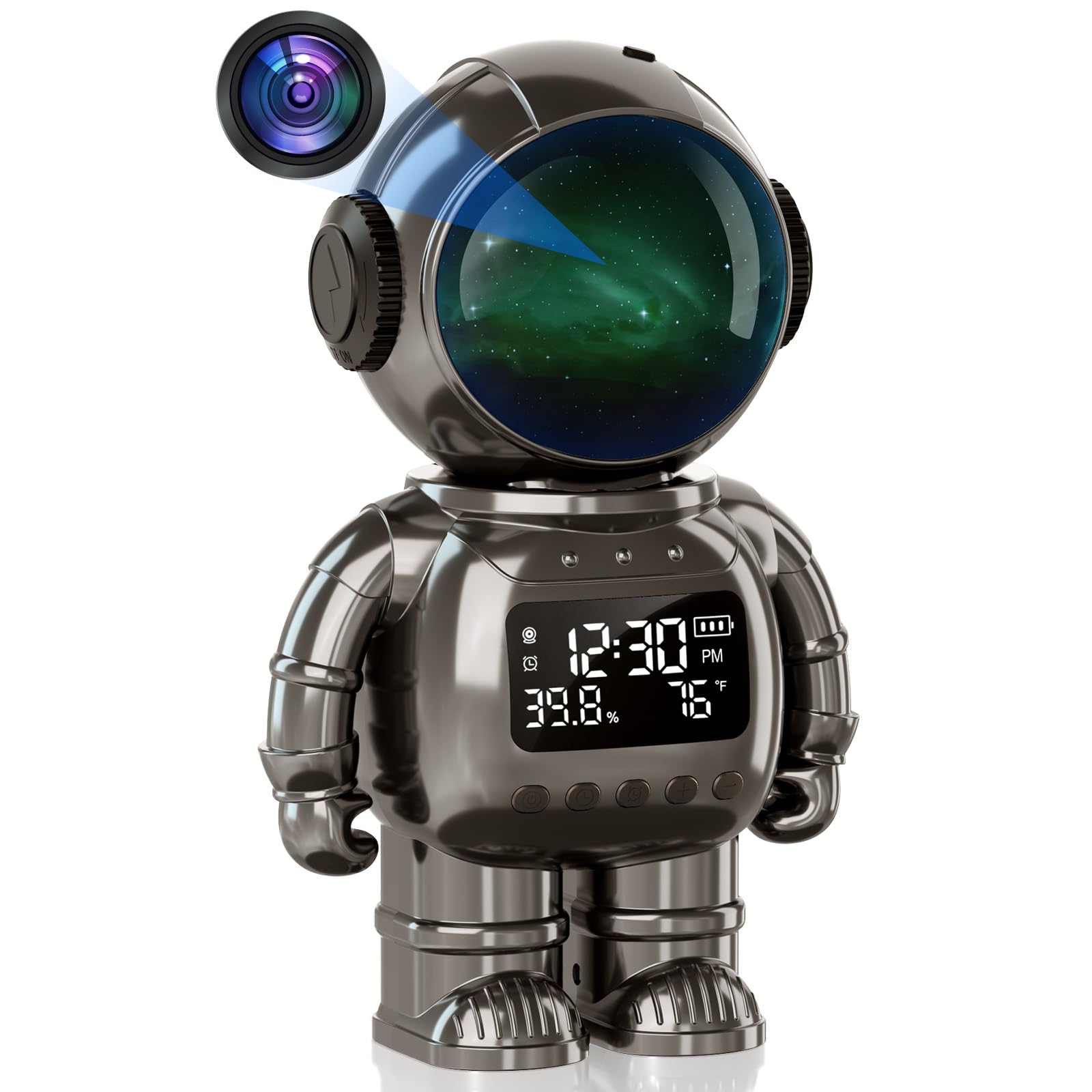 Noahlink Clock Security Camera