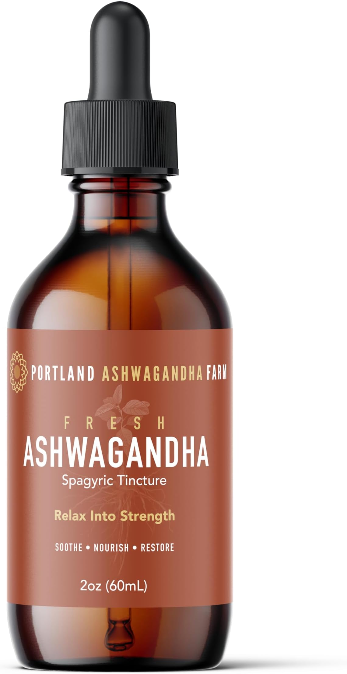 Fresh Ashwagandha Spagyric Tincture, 2oz