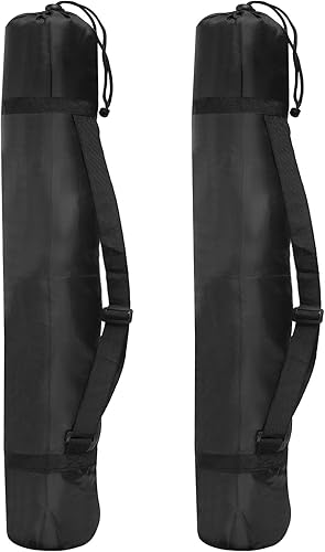 PATIKIL Bolsa de repuesto para silla ultra pequeña de 39 pulgadas, paquete de 2 bolsas de almacenamiento plegables con correa para el hombro para