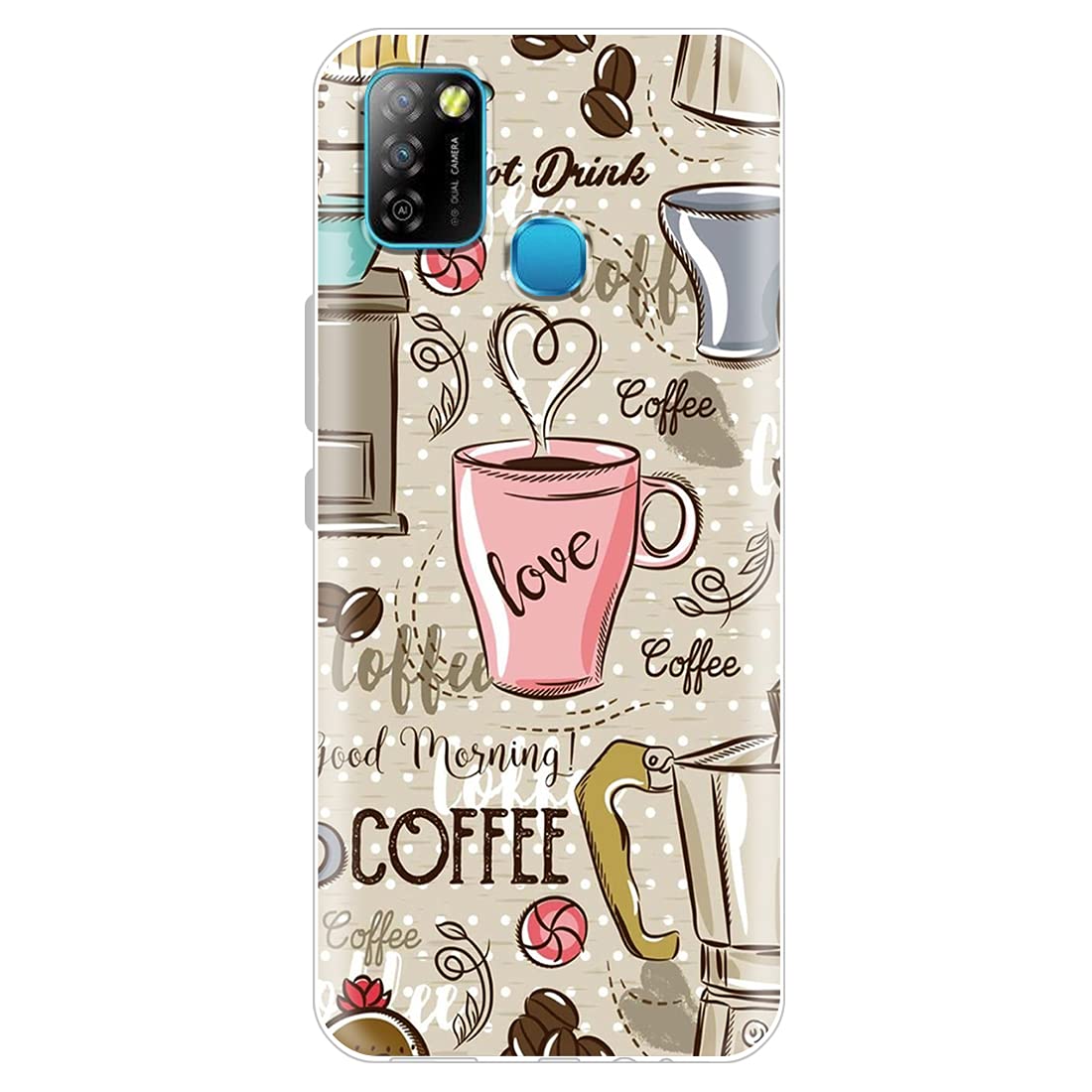 Fashionury Silicone Designer Printed Back Case Cover for Infinix Smart 5A -D022 (B09CL8KHKR) Amazon Price History, Amazon Price Tracker