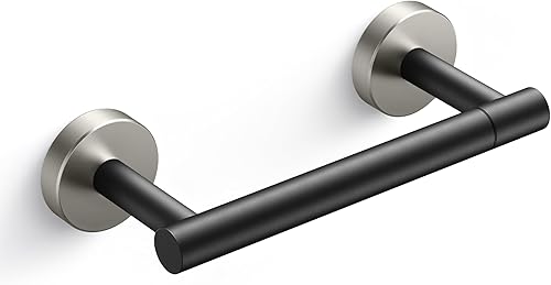 Miniatura 8 de FORIOUS Chrome Toilet Paper Holder Wall Mount, Polished Finish Bathroom Toilet Paper Holder SUS 304 Stainless Steel Toilet Paper Roll Holder, Double