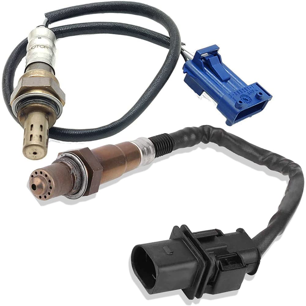 2Pcs 234-5135 234-4488 Upstream Air Fuel Ratio Downstream Oxygen O2 Sensor Replacement for M-i-n-i Cooper L4 1.6L 2007 2008 2009 2010 11787590713 11787548961