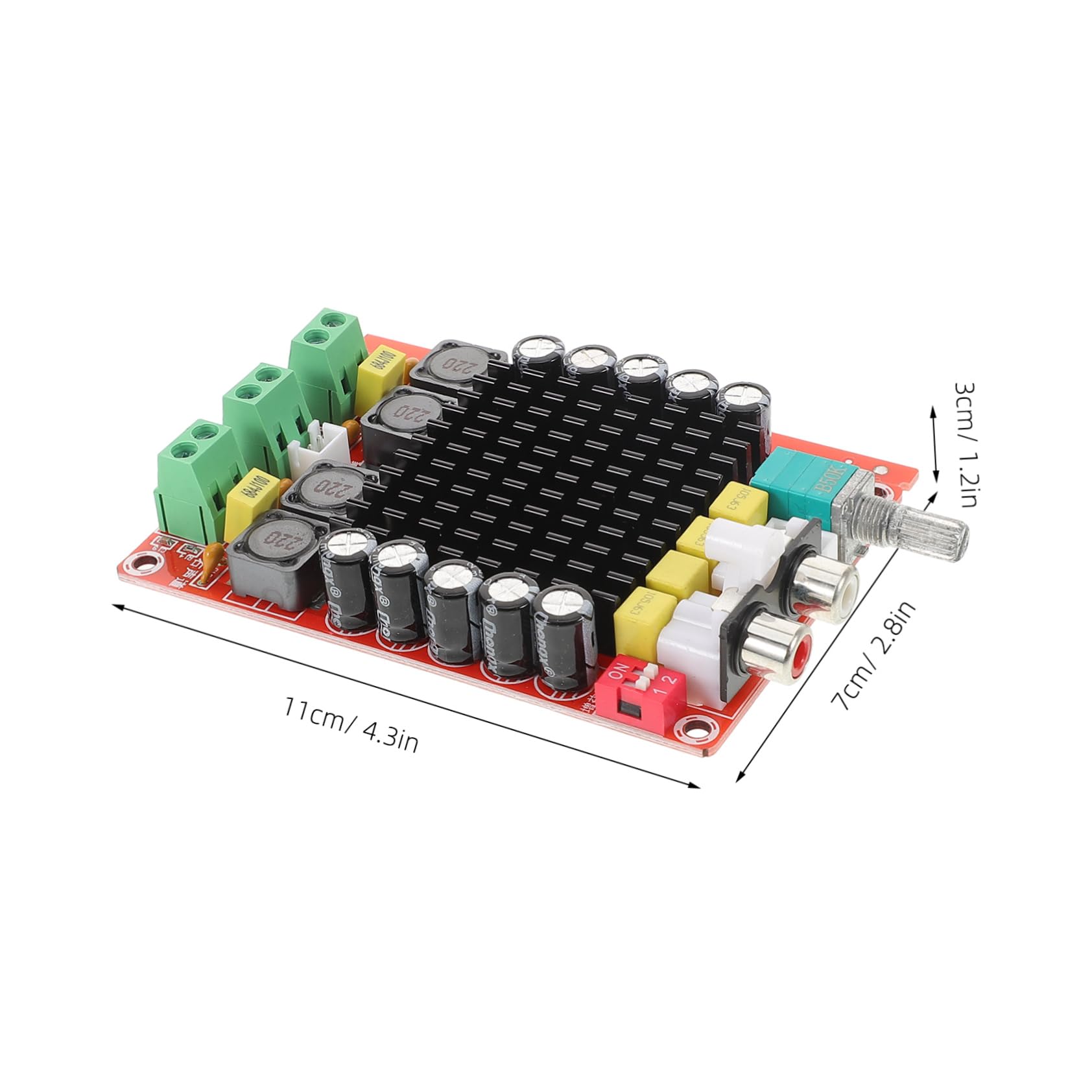 Beatifufu Stereo Audio Power Amplifier Board 2x100w Digital Amp Board Tda7498 Chip Vehicle Audio System