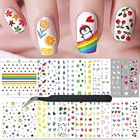 20 Nagelaufkleber Für Kinder & Erwachsene – Süße Designs, Einfach Anzubringen, Für DIY-Nageldesign