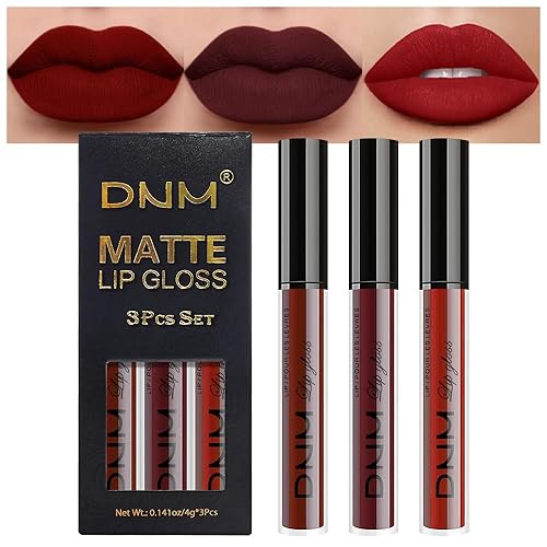 Miniatura 71 de evpct Juego de 2 lápices labiales y delineador de labios color verde oscuro mate, juego de maquillaje líquido mate mate de larga duración, 24 horas