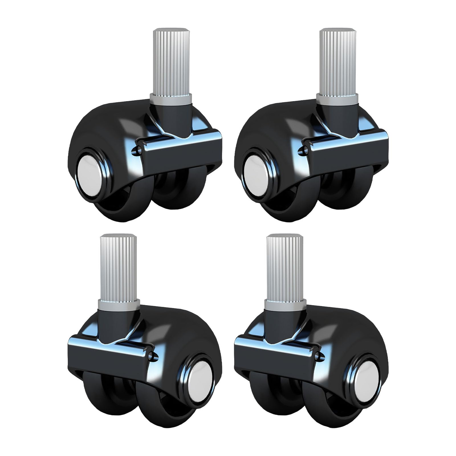 Fast Installation Turn Casters Presentation Substance Furniture Disks Noise Suppression Plan Smooth 360 Rotation Noise Complimentary Chair Disks