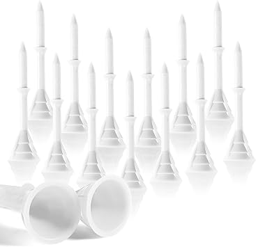 Unbreakable Plastic Golf Tees 3 1/4 Inch 20/40 Pack