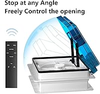 Vista 1 de 2012 Air Max Ventilador de Ventilación de Techo para Autocaravana de 14", Ventilador de Escape Reversible, Ventilador de Techo de Ventilación