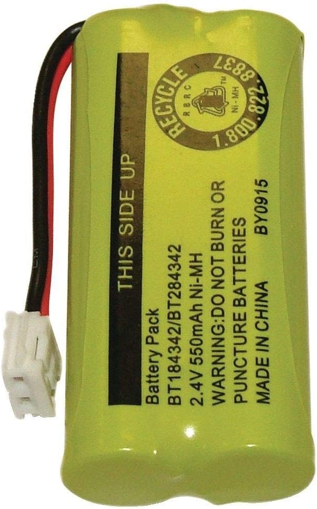 JustGreatDealz Battery BT184342 / BT28433 / BT284342 / BT18433 / BATT-6010/8300 / 89-1326-00-00 / CPH-515D Compatible with Vtech Telephones (1-Pack)