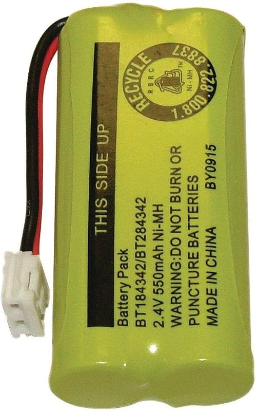 JustGreatDealz Battery BT184342 / BT28433 / BT284342 / BT18433 / BATT-6010/8300 / 89-1326-00-00 / CPH-515D Compatible with Vtech Telephones (1-Pack)