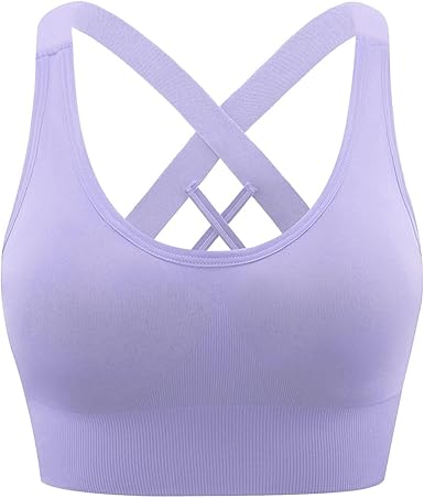 Generisch Damen Sport-BH Top S - Überkreuzte Rückseite Für Hohe Intensität