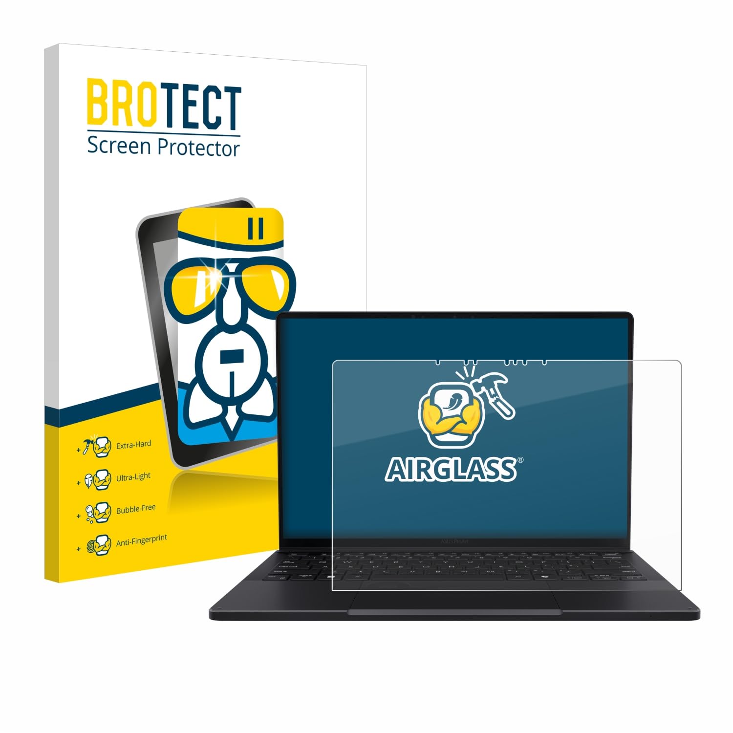 Pellicola Protettiva Opaca Per Monitor 14'' - Anti-Riflesso E Anti-Impronte | 310x175 Mm 16:9 - Foto 5