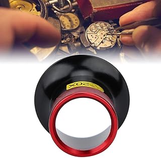 Eye Loupe 20x Watchmakers Inspection Jewelers Loupe Magnifier, Metal & Sapphire