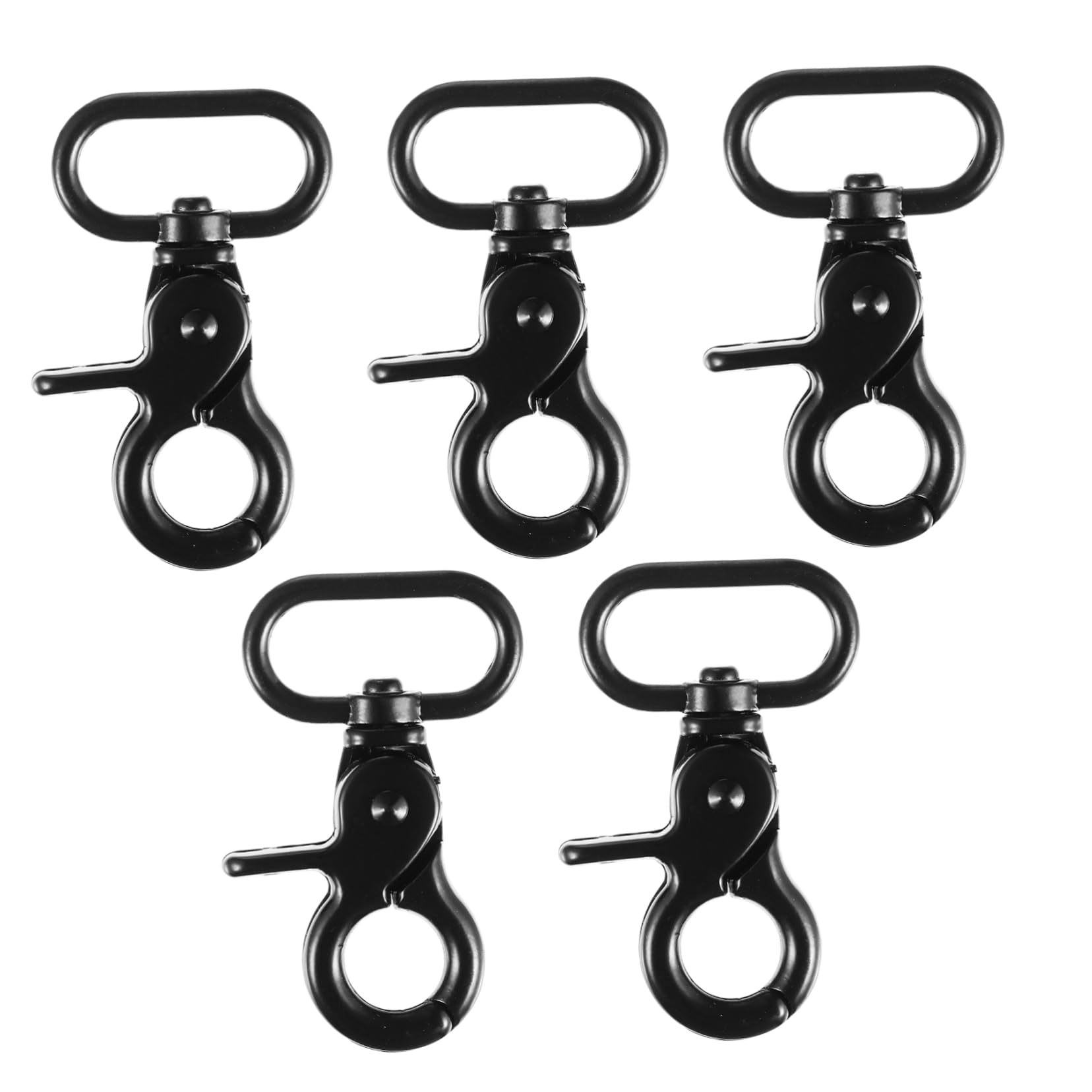 CIMAXIC Sturdy Swivel Snap Hooks for Luggage 5pcs Industrial Trigger Snap Hooks Leash Hardware Corrosion- Dog Clip