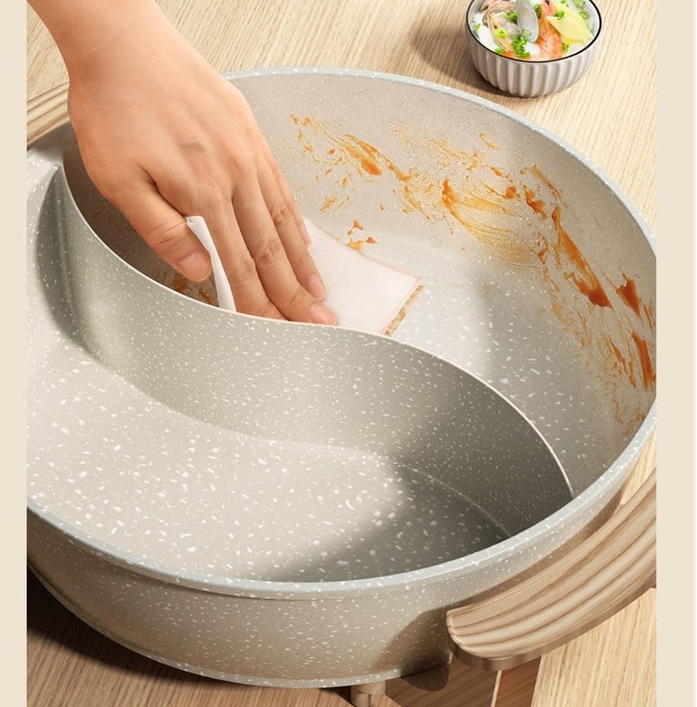 Steamed and Boiled Household Ears Soup Pot Does Not Stick Mstone Electric Hot Yuanyang