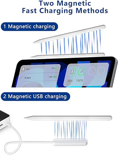Miniatura 3 de Apple Pencil de 2 generación con carga rápida magnética, funciona para iPad Pro 1112.9 y AirMini