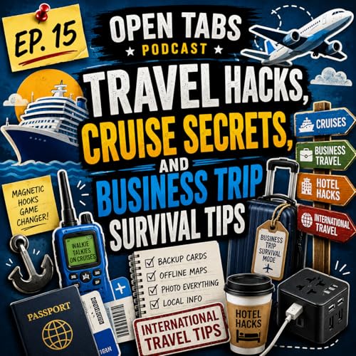 Travel Hacks, Cruise Secrets, and Business Trip Survival Tips | Open Tabs Podcast Ep. 15