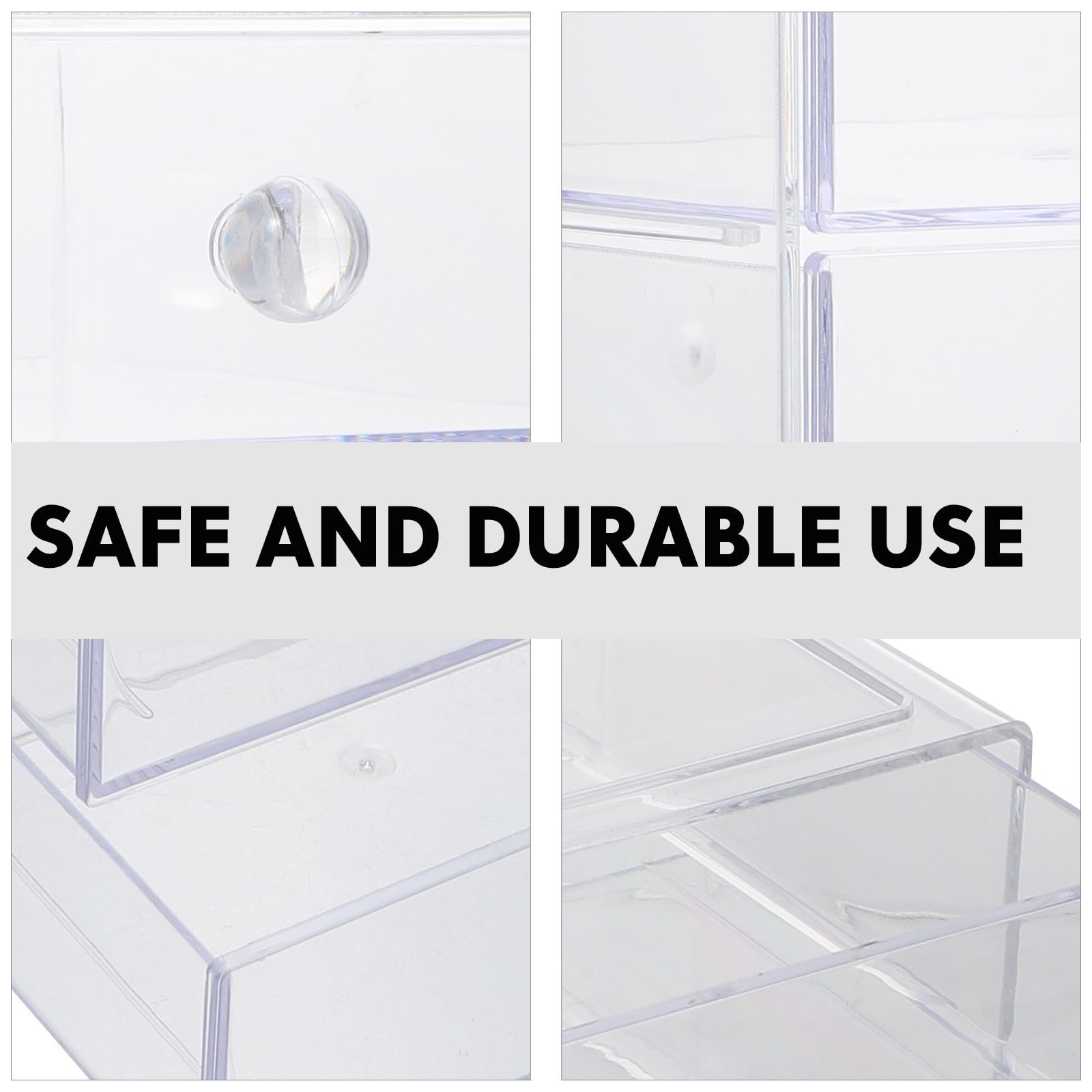 Contenitore per Trucchi Organizer Multi Strato in Acrilico Trasparente