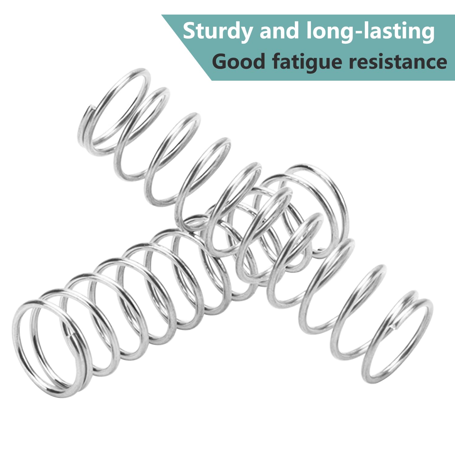 Molle A Compressione In Acciaio Inox - 10 Pezzi 1,2x10x50 Mm | Per Auto, Elettrodomestici E Macchinari - Foto 12