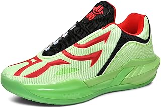 Men's Low-Top Basketball Shoes Mesh Breathable Lightweight Sports Sneakers