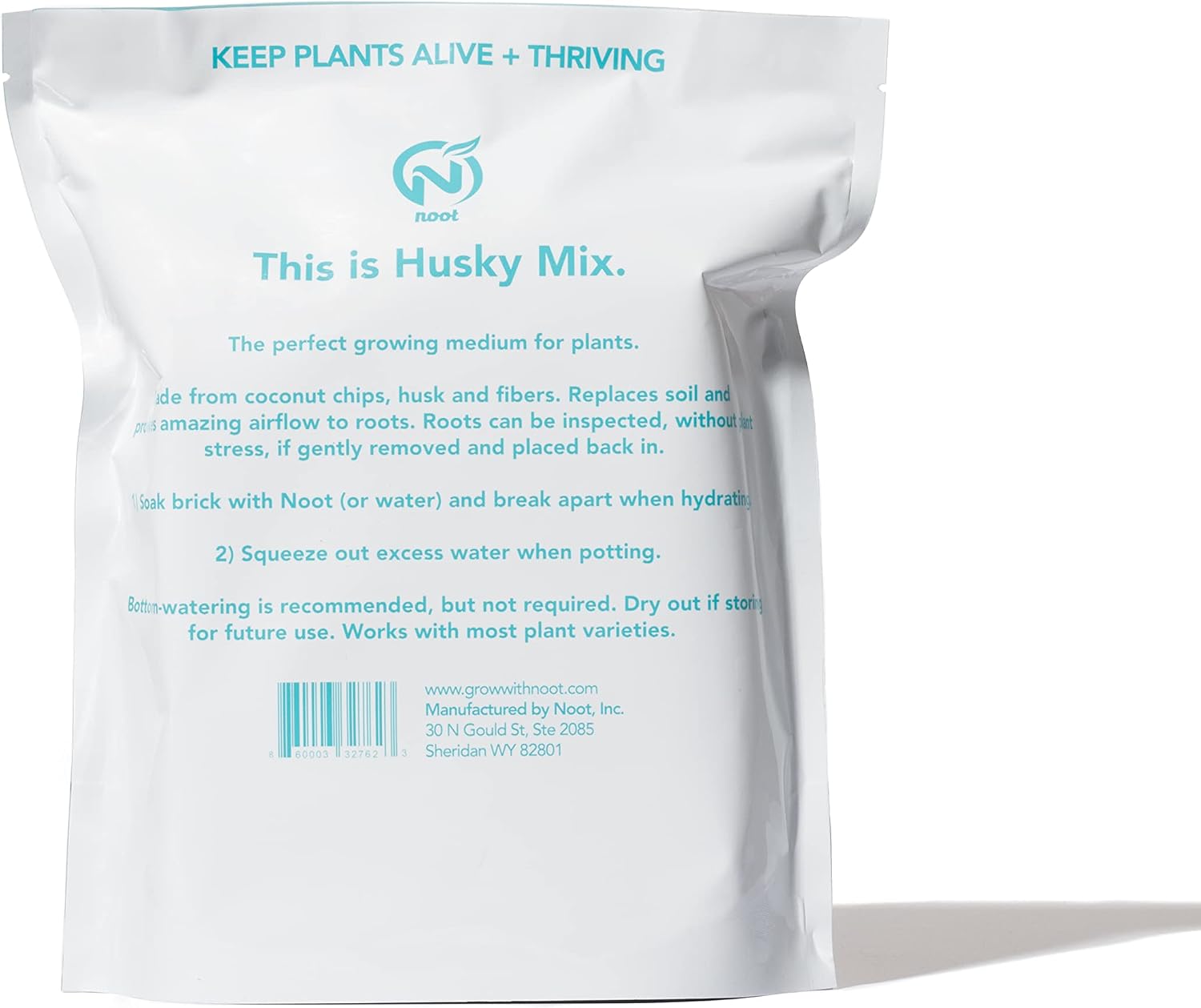 Noot Indoor Coconut Chips Husk Bark Potting Mix Coco Coir Brick. Avoid Root Rot with Fast Draining Soil. Houseplant, Monstera, Fiddle Leaf Fig, Orchid. Hydrate in Bag for ~ 2 Gal.