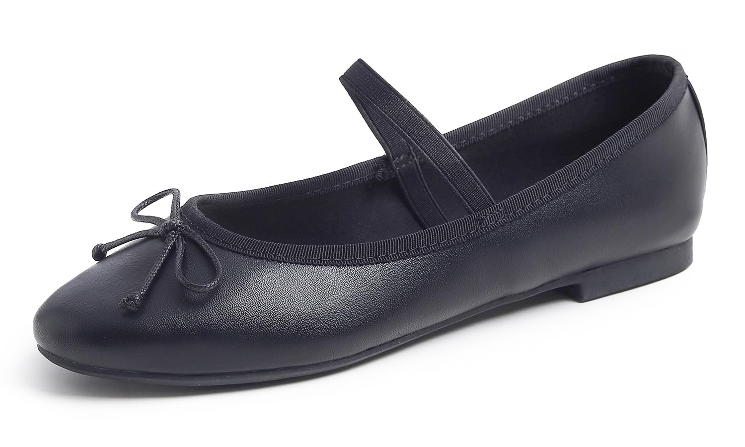 Feversole Women's Soft Cushion Comfort Mary Jane,Ballerine à Bout Rond pour Femme