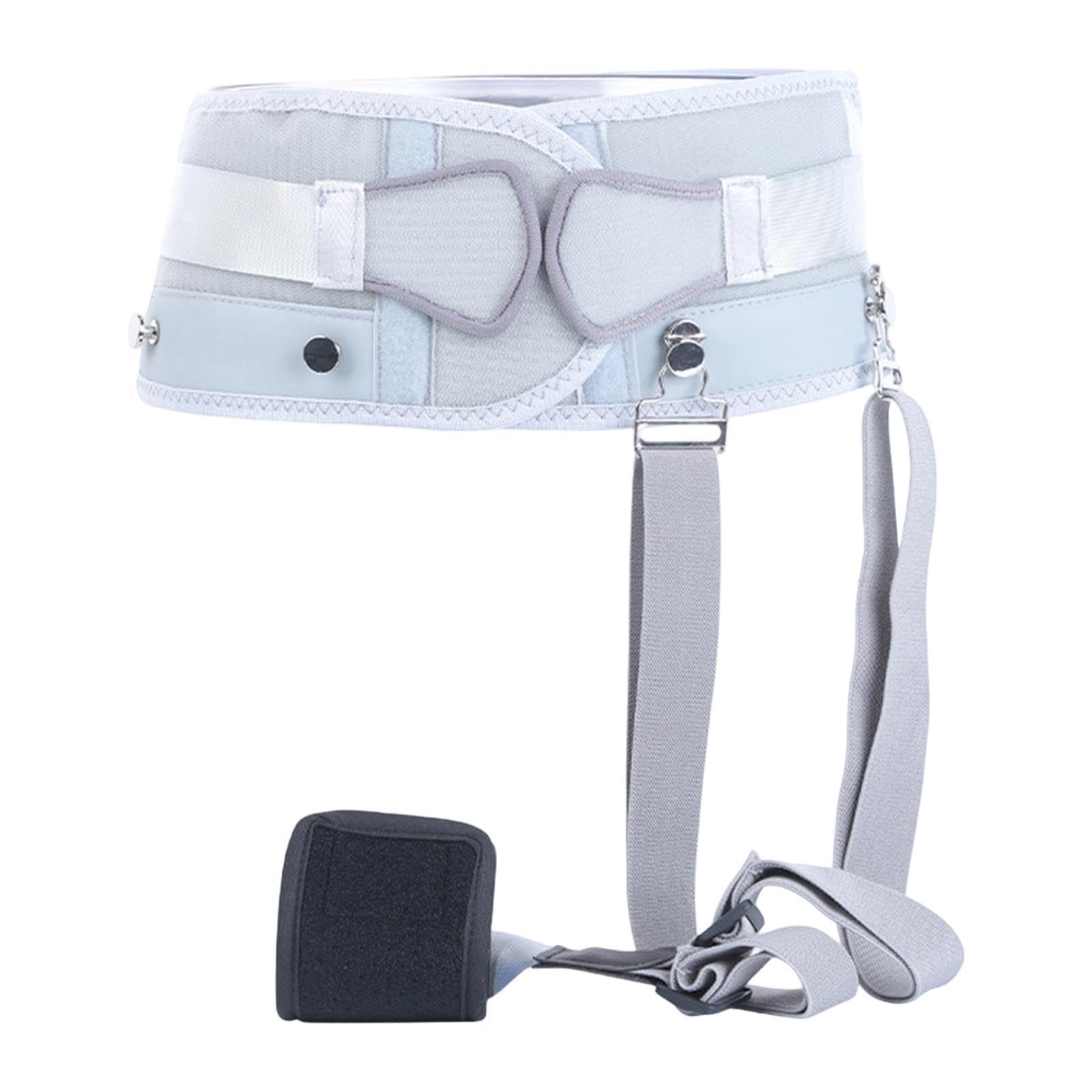 Amagogo Aide à La Marche Exosquelette de Rééducation Jambe Dispositif de Soutien Bionique Réglable Léger En Nylon Adapté Aux Seniors Patients Soins à Domicile, L