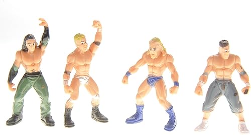 Miniatura 4 de Smack, anillo de escenario de lucha libre con 12 figuras mejoradas de 6 x 6 pulgadas