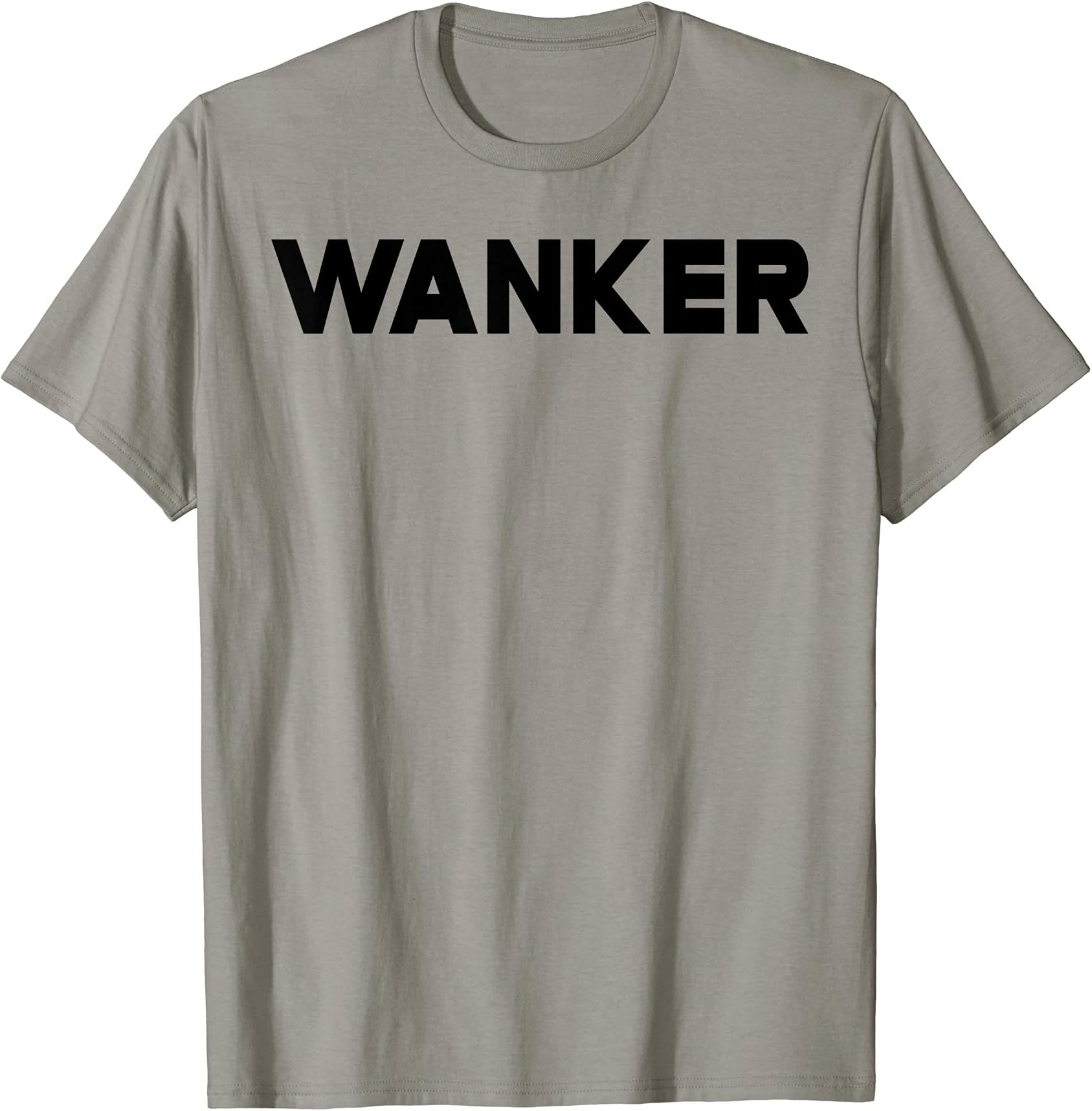 Funny Vintage UK Quote Gift TeesWanker Funny Men's Wank British UK England Pub Drinking Gift T-Shirt