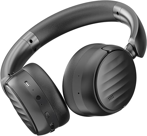 MMWOWARTS Bluetooth Headphones with Active Noise Cancelling (ANC), Wireless Over