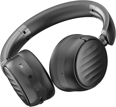 Bluetooth Headphones with Active Noise Cancelling ANC, Wireless Over Ear Bluetooth Headsets