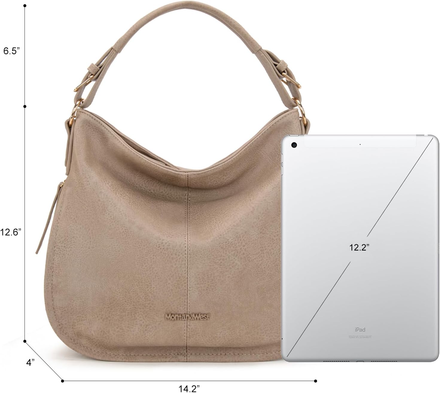 Montana West Hobo Bags for Women Shoulder Purses and Handbags - Image 7