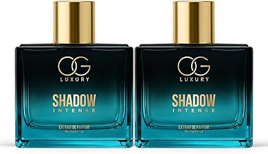 Shadow Intense Perfume | Luxury Fragrances | Long lasting, Premium Perfume| Gift for Men, 100ml Each, Pack of 2