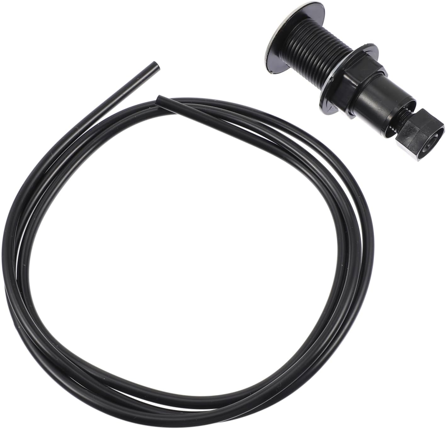 1.5m Air Activated Push Button for Stainless Steel Food Waste Processor Pneumatic off Accessory Air Hose for Garbage Disposal Systems