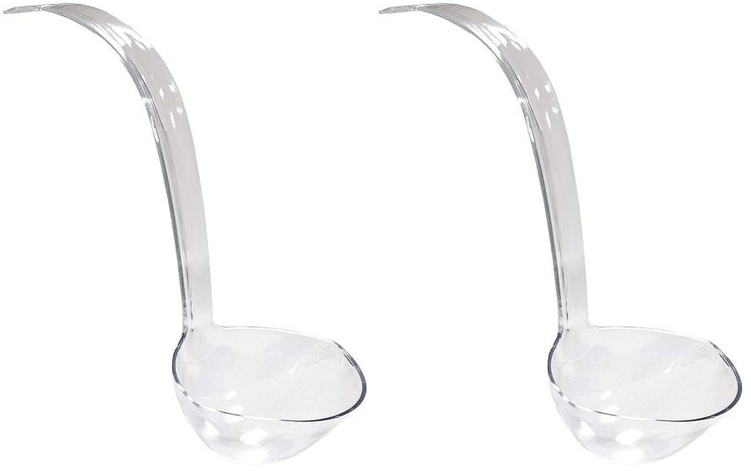 Clear Plastic Punch Ladles - Party Serving Utensils -7