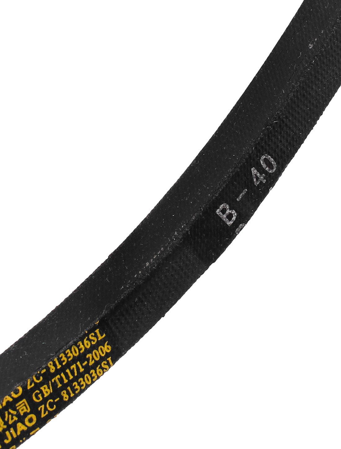 Uxcell a14070800ux0809 Inner Girth 40" 1016mm Black Rubber B Type Vee Belt Wedge Rope, Rubber