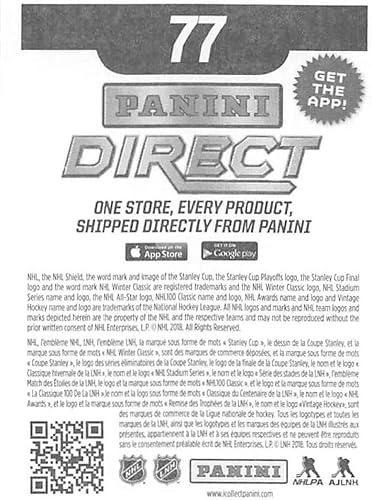 Miniatura 2 de 2018-19 Panini NHL Stickers Hockey #77 Henrik Zetterberg Detroit Red Wings Fathead Foil Official 2 1/2 Tall x 2 Inch Wide NHL Album Sticker