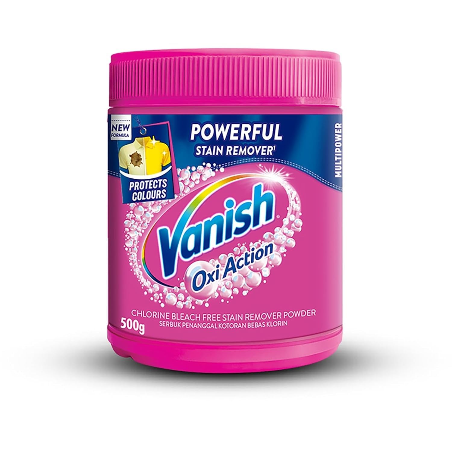 Vanish Oxi Action Powder Fabric Stain Remover Colour Safe - 470g