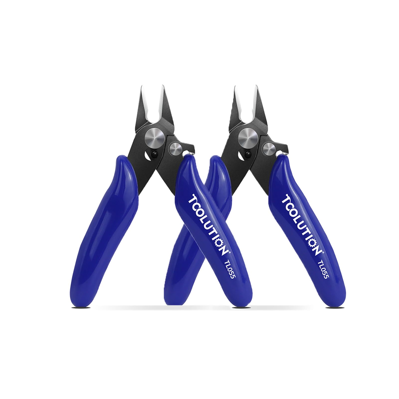3.5" Small Wire Cutter for Jewelry Mini Flush Cut Pliers- 2 Pack
