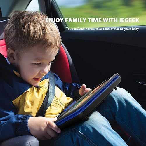 Miniatura 9 de Reproductor de DVD portátil ieGeek Blue de 11.5" y reproductor de DVD portátil ieGeek Red de 11.5"