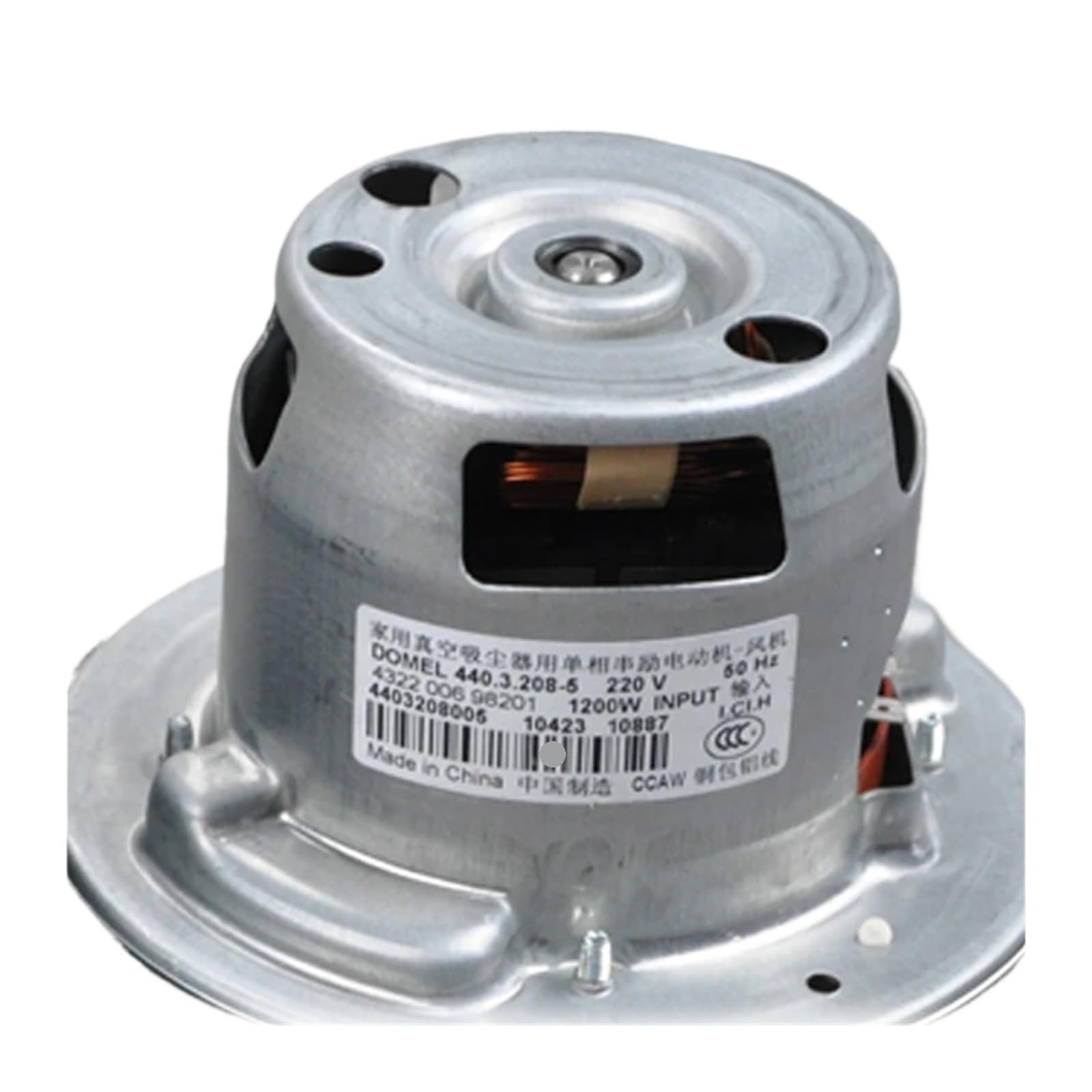 440.3.608-4-410-5 Motore Del Ventilatore Eccitato Monofase, Compatibile for La Sostituzione Di Aspirapolvere Duomai, Elettromeccanici E Domestici | 440.3.208-5 1200W
