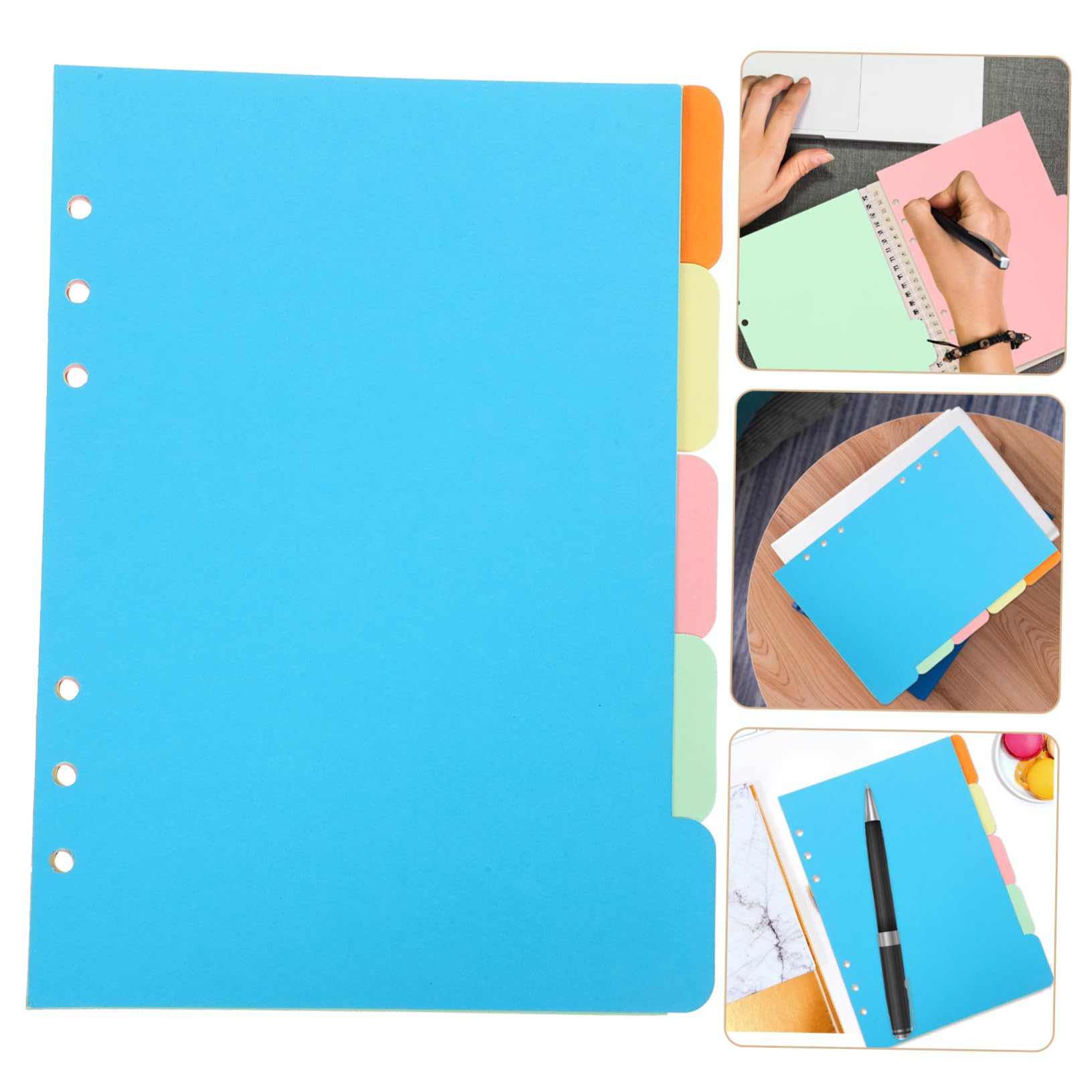 Amazon | WOFASHPURET 15個インデックス仕切り バインダー用タブ