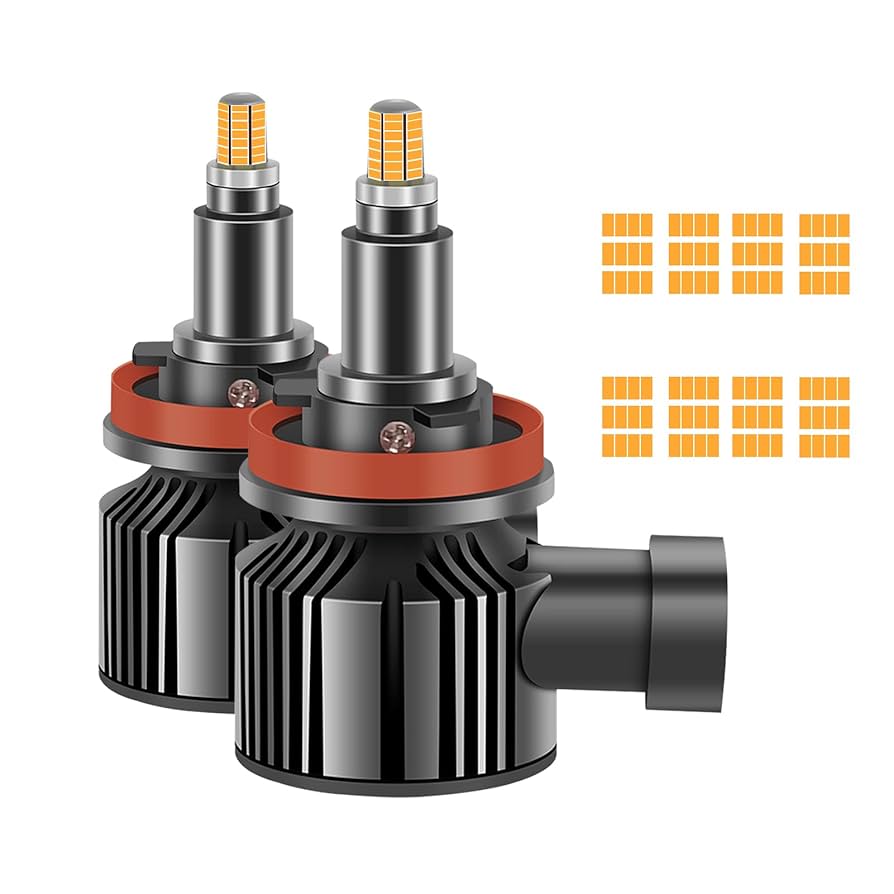 Amazon | NISEKO フォグランプ LED H8 H11 H16 黄色 LED フォグ