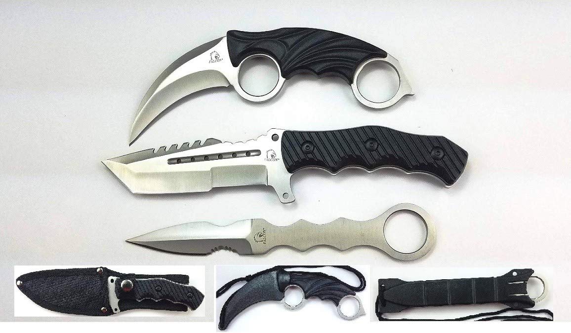 Falcon Tactical CS:GO Tactical Set: Huntsman, Arrow Tactical, and Karambit Knife
