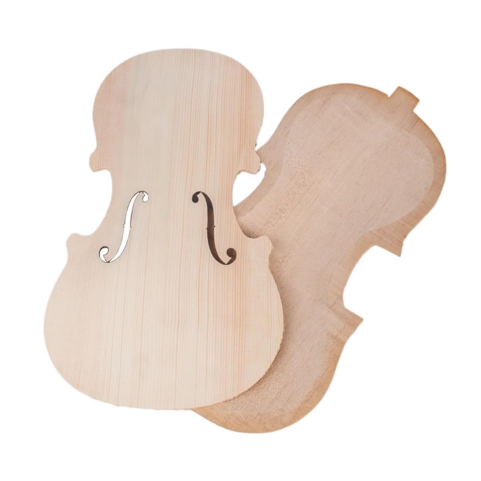 Zubehör Für Streichinstrumente Unfertige Teile 4/4 Fichtendecke Und Ahornboden DIY Violinenteile