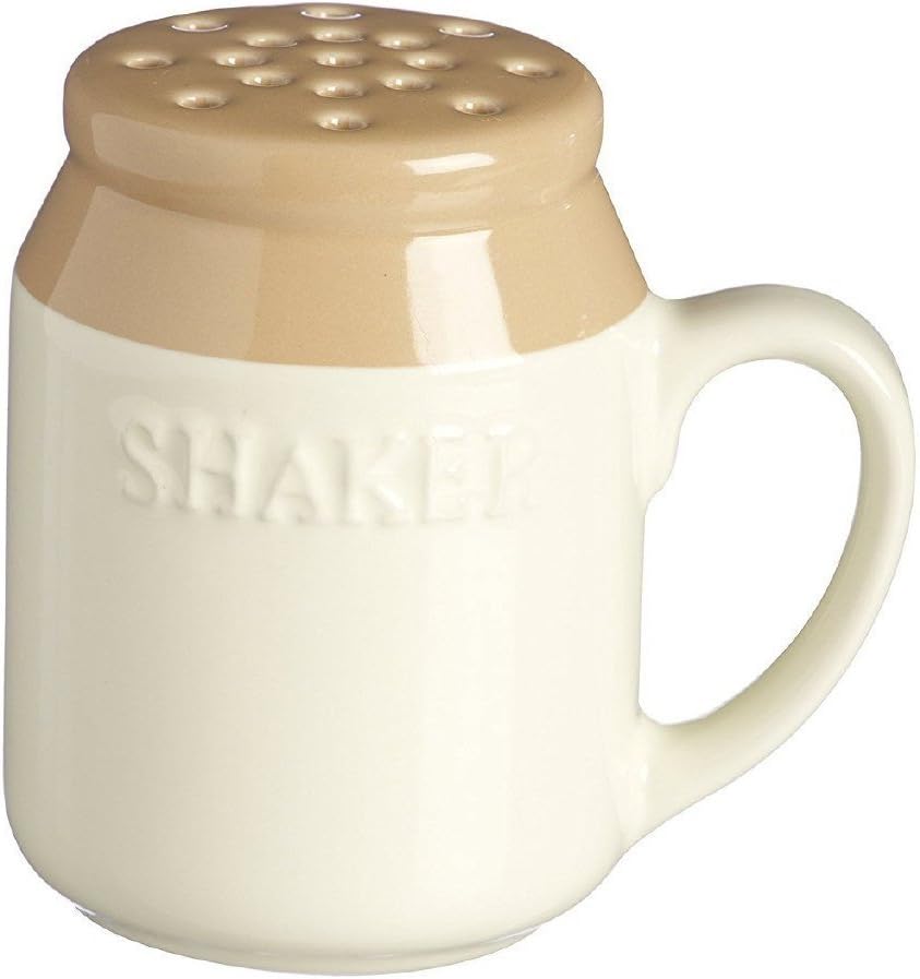 Mason Cash Collection Flour Shaker And Sifter, Cream/Cane, 250 g