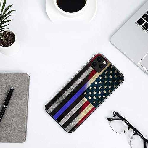 Miniatura 3 de Compatible con iPhone 11, diseño de carcasa trasera de plexiglás diseñado con funda de TPU suave para iPhone 11 de 6.1 pulgadas, bandera
