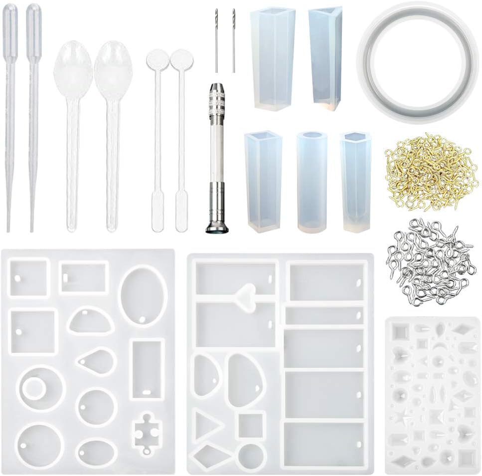 SINBLUE Resin Casting Molds and Tools Set